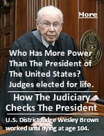 The Judiciary is independent of the executive. Even though the United States president appoints the Supreme Court's judges, these positions are tenured. The Judiciary checks the powers of the President by determining the constitutionality of their decisions. The Judiciary may reject executive orders if they contravene the Constitution. The Judiciary has the authority to reject all bills passed through Congress if they are unconstitutional. No other authority, even the President, can interpret laws.